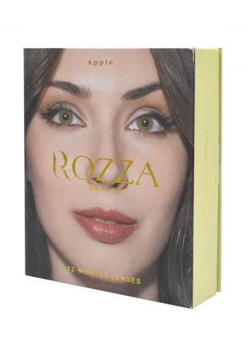 عدسات عيون لاصقة سنوية لون اخضر من روزا Rozza Apple Lenses