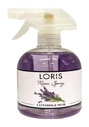بخاخ معطر جو برائحة المسك واللافندر  500 مل من لوريس Loris Room Spray Lavender & Musk