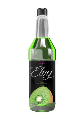 شراب مركز بنكهة الكيوي 750 مل من سافورا ايلفي Savora Elvy Kiwi Flavored Syrup