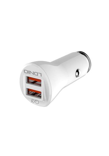 شاحنة موبايل للسيارة بمنفذين 36 واط Ldnio C511Q 36W Car Charger 