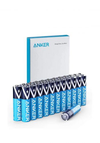 Anker B1820011 AAA Alkaline Batteries 24 - pack بطارية من انكر
