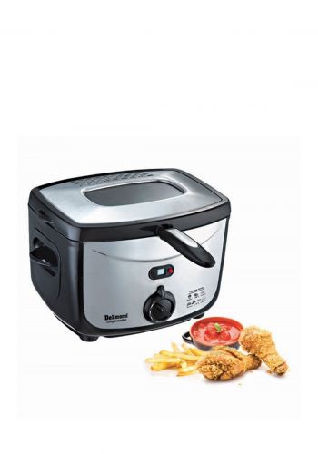 قلاية كهربائيه 1000 واط من ديلمونتي DeLmonti DL 630 Mini Fryer 