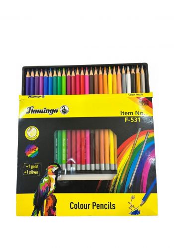 الوان خشبية 12 لون من فلامينغو Flamingo Colour Pencil with High Quality 