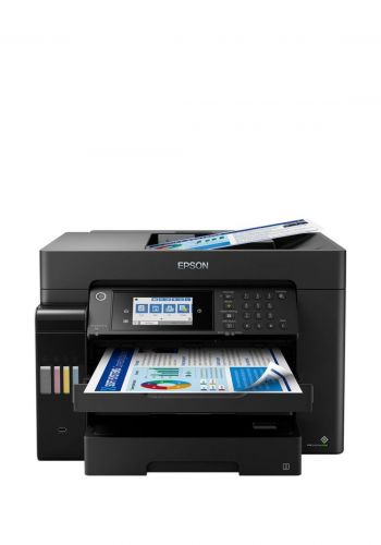 طابعة حبر ملون -Epson C11CH71403 EcoTank L15160 Ink Tank Printer 