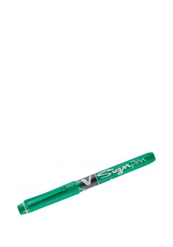 قلم توقيع اخضر اللون من بايلوت  Pilot V Sign Pen