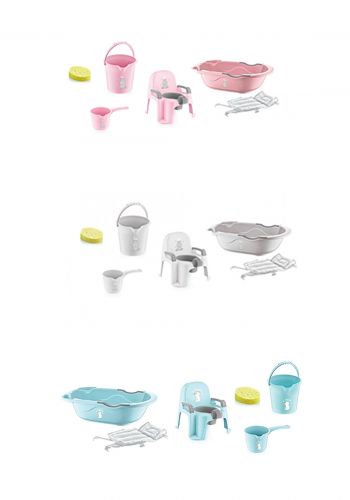 سيت استحمام للطفل 6 قطع من بيبي جيم Babyjem Baby Shower Set