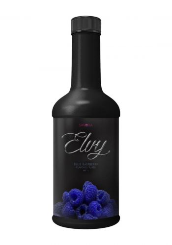 إلفي صوص التوت الازرق 1 لتر من سافورا ايلفي Savora Elvy  Blue Raspberry Flavored Puree