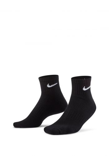 ‎سيت جوارب رياضية لكلا الجنسين سوداء اللون من نايك Nike NKSX7667-010 socks