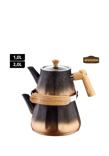 سيت ابريق شاي قطعتين ( 1 لتر , 2 لتر ) من زيو Zio Teapot Set 