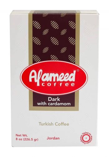  قهوة تركية مطحونة مع هيل 226.5 غرام من العميد  Al-Ameed Ground Coffee Cardamom