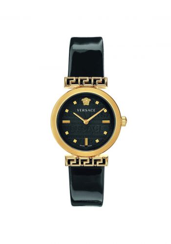 ساعة نسائية 34 ملم بسوار جلد من فيرساتشي Versace VELW00420 Ladies Watch