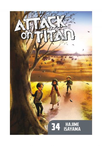 مانجا هجوم العملاقة  باللغة الانجليزية المجلد الرابع وثلاثون   Attack on titan - Volume 34