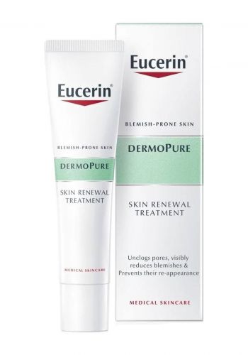 كريم علاج  علامات ما بعد حب الشباب 40 مل من يوسيرين Eucerin Dermo Purifyer Triple Effect Treatment   