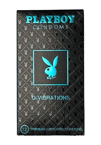 واقي ذكري 12 قطعة من بلايبوي Playboy  G-Vibrations Condoms