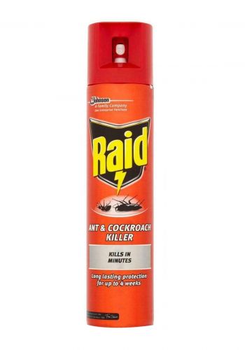 بخاخ قاتل للحشرات 300 مل من ريد Raid Ant & Cockroach Killer Spray
