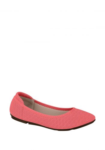 حذاء فلات نسائي باللون الوردي  من موليكا Mollica Flat Shoes
