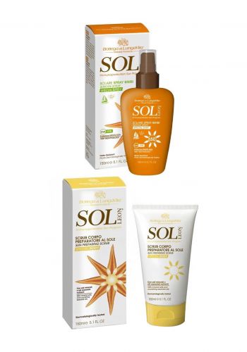 مجموعة العناية بالبشرة ( واقي شمس , مقشر واقي شمس  ) من بوتيغا دي لونجافيتا  Bottega Di Lungavita Skin Care Kits