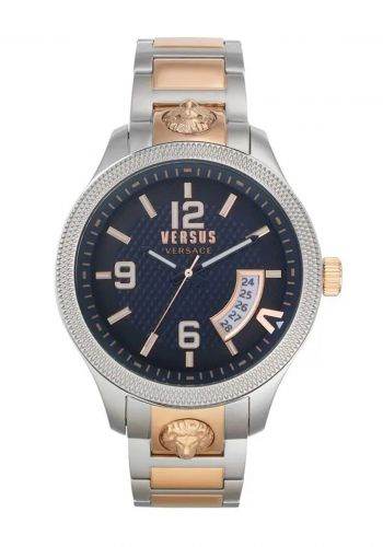 Versus Versace VSPVT0920 Men Watch ساعة رجالية فضي اللون من فيرساتشي
