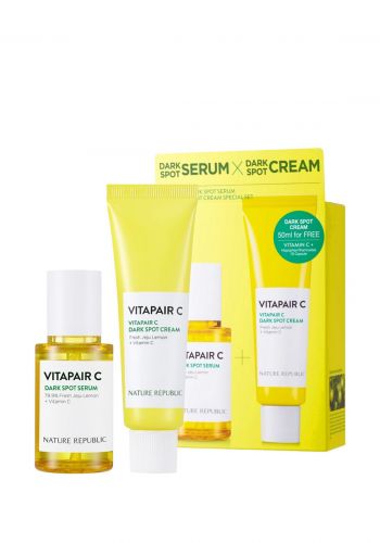 مجموعة سيروم خاصة للبقع الداكنة من نيتشر ريببلك Nature Republic Vitapair C Dark Spot Serum Special Set