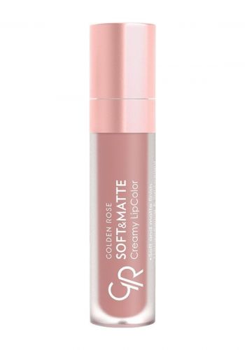 أحمر شفاه مطفي 5.5 مل رقم 106 من جولدن روز Golden Rose Soft & Matte Creamy Lipstick 