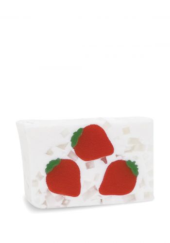 صابونة للبشرة و الجسم بالفراولة 165 غرام من برايمل ايليمنيتس Primal Elements Strawberries Vegetable Glycerin Bar Soap
