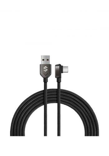 كيبل شحن تايب سي Black Shark Right-Angle 1.8m USB-A to USB-C Cable