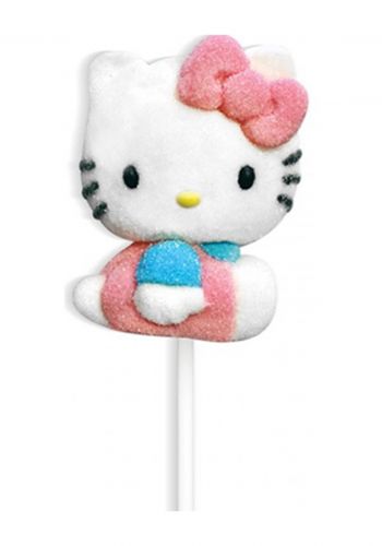 مصاصات الخطمي شكل هيلو كيتي ٤٥ غرام من ريلكون Relkon Hello Kitty Marshmallow lollipop