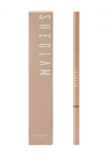 قلم حواجب برو اون ديماند 2 ان 1 - رمادي داكن 0.6مل من شيغلام SHEGLAM 2IN1 BROW PENCIL