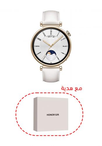 ساعة هواوي الذكية Huawei Aurora-B19L-White Smart Watch GT 4 41 mm 