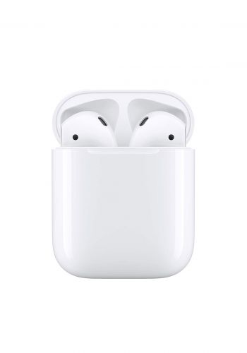 سماعة لاسلكية ( ايربودز )  Apple AirPods with Charging Case (2nd generation) - White