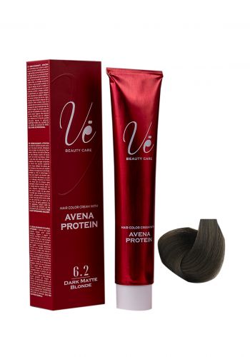 صبغة شعر مع اوكسجين لون اشقر مطفي غامق رقم ( 6.2 ) من في Ve Hair Color 6.2 Dark Matte Blonde