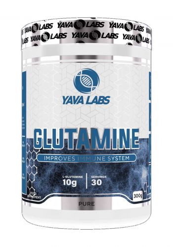 Yava Labs Glutamine Food Supplement مكمل غذائي 300 غرام من يافا لابس