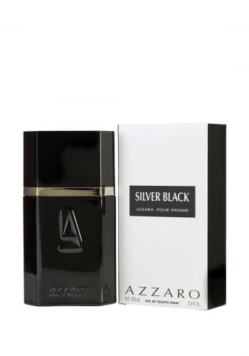 عطر رجالي 100 مل من ازارو  Azzaro Silver Black Pour Homme EDT