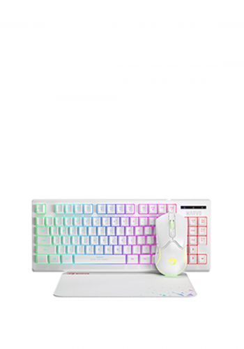 Marvo CM310 WH 3 In 1 Gaming Combo Kit كيبورد, ماوس و باد ماوس من مارفو