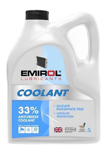 ماء راديتر 5 لتر من اميرول Emirol Lubricants Coolant