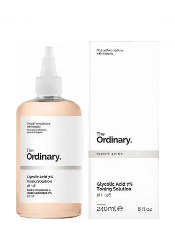 تونر بحمض الجليكوليك بتركيز 7٪ 200 مل من ذا اوردنري Ordinary Glyclic Acid 7% Toner 