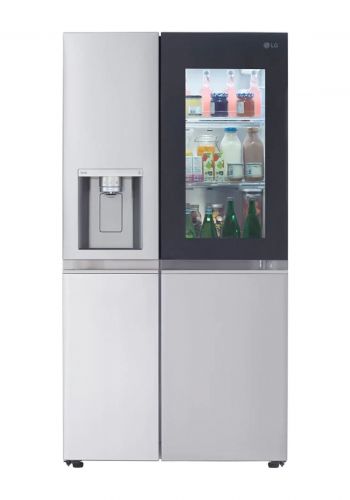 ثلاجة ثنائية  الابواب 674  لتر من ال جي LG GCX-287TNS Side By Side Refrigerator