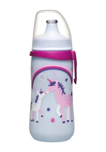 كوب للأطفال بفوهة محكمة الغلق 330 مل  من نيب الالمانية Nip Kids Cup With Push Pull Lid 18m