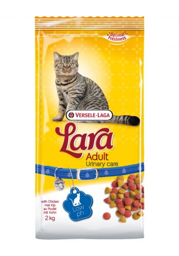 طعام جاف للقطط البالغة بنكهة الدجاج 2 كغم من لارا Lara adult cats Urinary care dry food