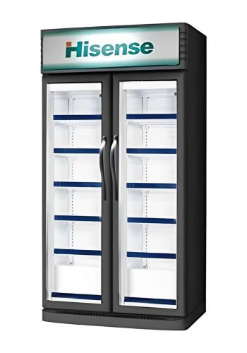 ثلاجة باب زجاجي مزدوج بسعة 990 لتر من هايسنس Hisense FL-99WC Double Glass Door Refrigerator With a Capacity Of 990 Liters