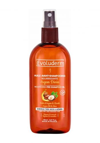 بخاخ  مغذي للشعر بخلاصة زيت الارغان 500 مل من ايفولوديرم Evoluderm Spray Oil Argan