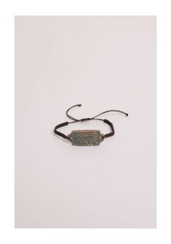 سوار خزف  بنقشة اسد بابل لكلا الجنسين من هيلي Hili Bracelet