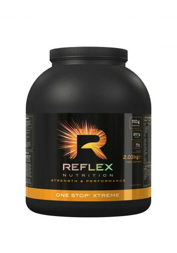 Reflex Nutrition One Stop Xtrem 4.35kg vanilla ice cream بروتين 4.35 كغم بنكهة  فانيلا وايس كريم من ريفليكس