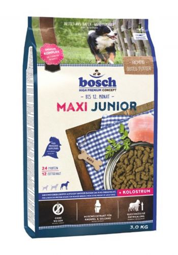 طعام جاف للكلاب الكبيرة  3 كغم من بوش bosch dry food maxi dogs