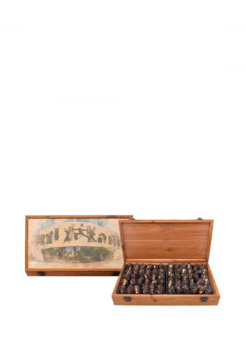 علبة تمور خشبية 60 حبة من برحية Berhyah Date Box