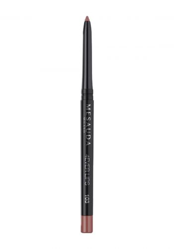 قلم تحديد الشفاه رقم 103 بني اللون من ميساودا ميلانو Mesauda Milano Lip Liner 