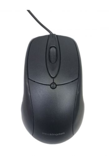 Microkingdom M306 Wired USB Mouse - Black ماوس سلكي