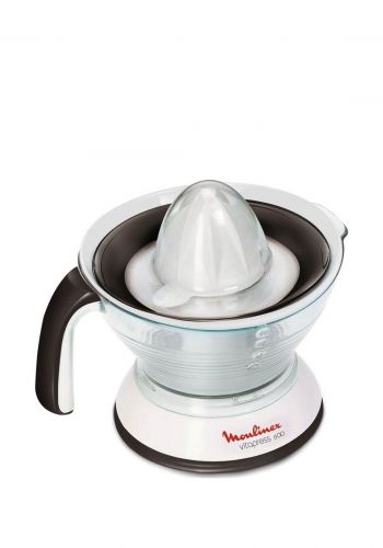 عصارة الحمضيات الكهربائية 25 واط 0.6 لتر من مولينكس Moulinex PC300B10 Electric Vita Press Citrus Juicer