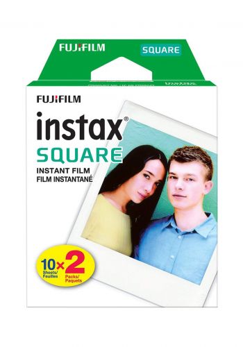 Fuji Film Instax square Film Pack Of 20 Sheets  أفلام لكاميرا إنستاكس 20 ورقة من فوجي