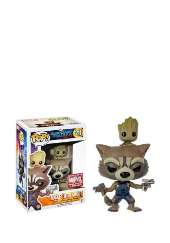 مجسم روكيت مع بيبي كروت من فانكو Funko Rocket With Baby Groot Pop Figure